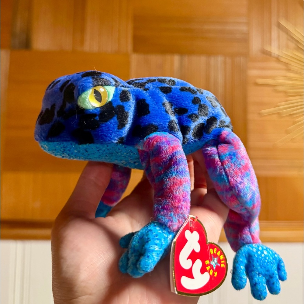 Ty Vibrant Dart Frog Plush